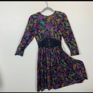 VNTG 90s fall dress small